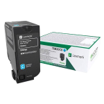 Lexmark 75B20C0 Toner RET CS/CX727 Cyan Original