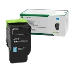 Lexmark 78C20C0 Toner RET Cyan 1.4K Original