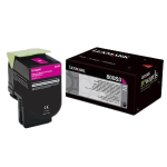 Lexmark 80C0S30 Toner 800S3 MAG 2K Original