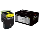 Lexmark 80C0S40 Toner 800S4 YEL 2K Original