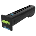 Lexmark 82K0X20 Toner Cyan EX HY 22K Original