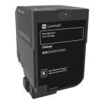 Lexmark 84C0H10 Toner CX725 Black HY 25K Original