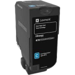 Lexmark 84C0H20 Toner CX725 Cyan HY 16K Original