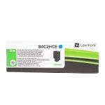 Lexmark 84C2HCE Toner Cyan HIYL CORPORATE Original