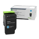 Lexmark C240X20 Toner EXT HI Cyan 3.5K Original