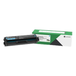 Lexmark C332HC0 Toner HI RET Cyan 2.5K Original