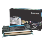 Lexmark X748H3CG Toner CORP Cyan 10K Original