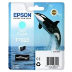 EPSON T76054010 INK T7605 LIGHT CYAN Original