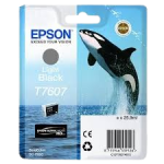 Epson T76074010 INK T7607 LIGHT Black Original