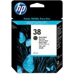 HP C9412A INK 38 Matte Black PIGMENT Original HP C9412A INK 38 Matte Black PIGMENT Original