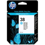 HP C9418A INK 38 Light Cyan PIGMENT Original HP C9418A INK 38 Light Cyan PIGMENT Original