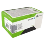 Lexmark 24B7511 Toner C4342 C4352 Cyan 11.5K Original