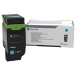 Lexmark 75M0X20 Toner CS632 CX635 Cyan 11.7K Original