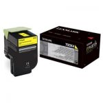 LEXMARK 70C0X40 TONER 700X4 EHIGH YEL 4K ORIGINAL