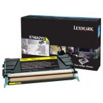 LEXMARK X746A2YG TONER X746, X748 YEL ORIGINAL