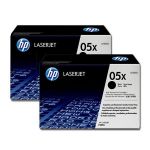 HP CE505XD TONER LJP2055 BLK DUAL PK ORIGINAL